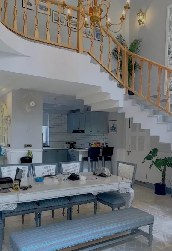 4 Bhk Luxury Villa, furnished for Rent in Saligao, North-Goa.(4L)
