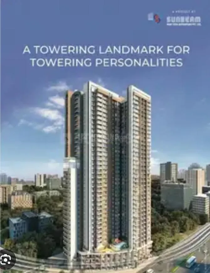 Sunbeam, Andheri West: 2BHK 653 sqft Flat with Balcony in G+40 Tower | Book Now!